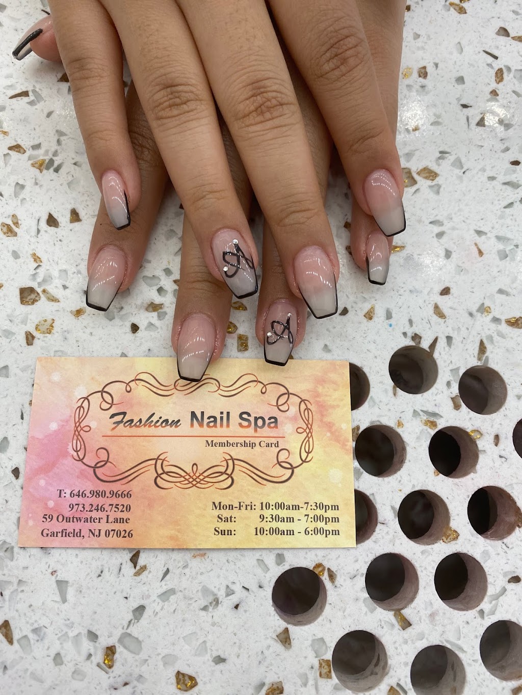 Fashion nail spa | 59 Outwater Ln, Garfield, NJ 07026, USA | Phone: (646) 980-9666