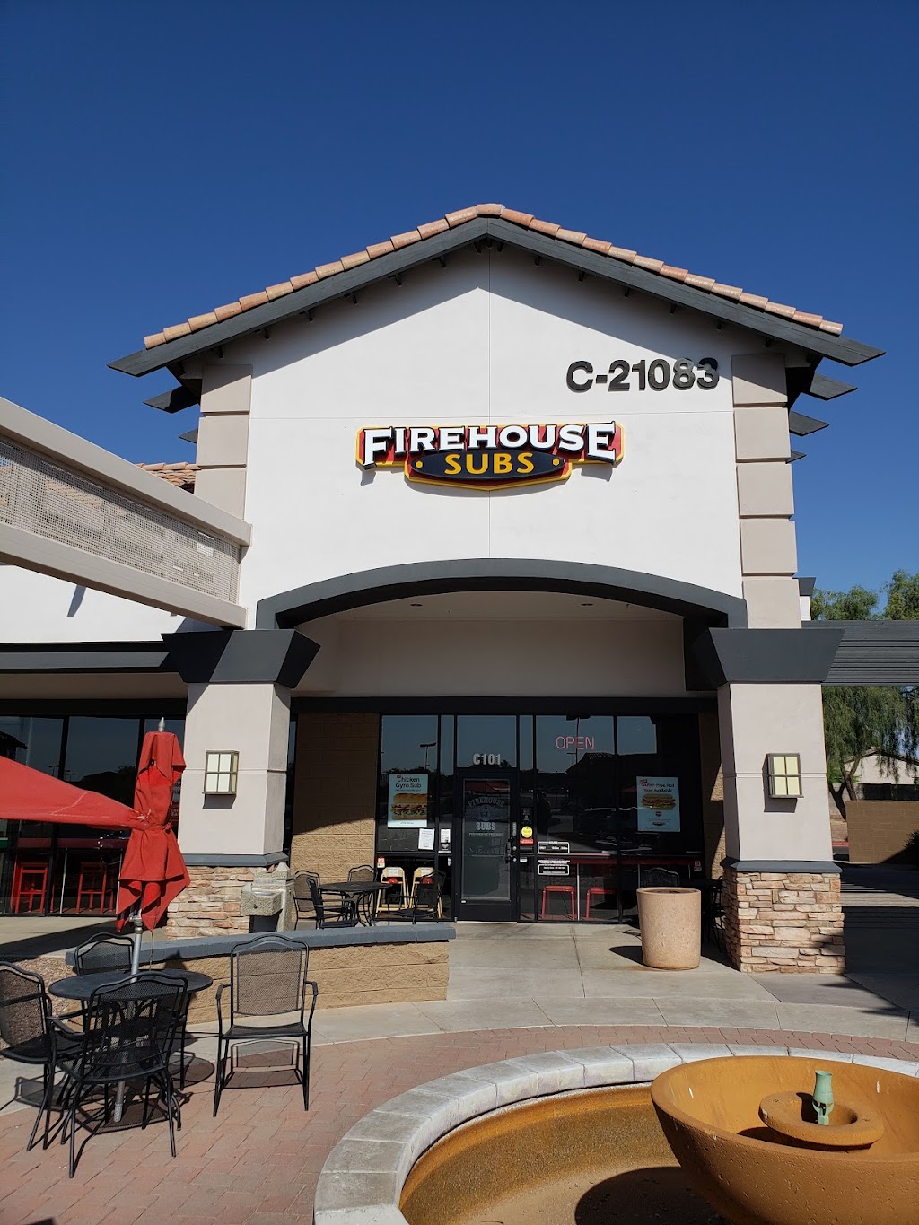 Firehouse Subs Maricopa Marketplace | 21083 N John Wayne Pkwy Ste C101, Maricopa, AZ 85139, USA | Phone: (520) 568-8515