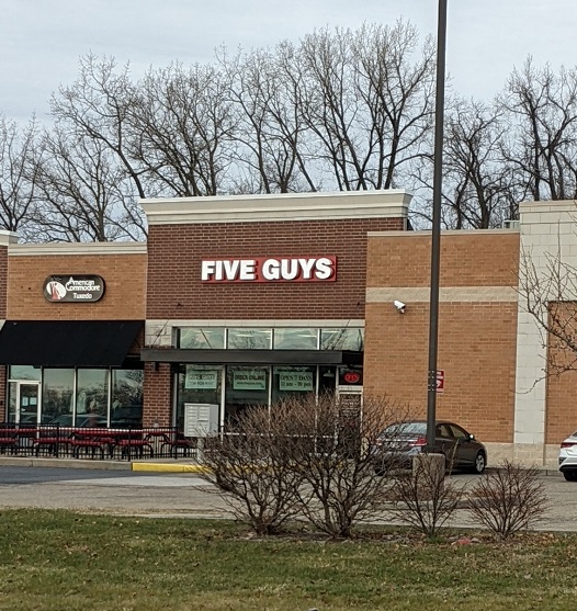 Five Guys | 753 Howe Avenue And, Clyde Ave, Cuyahoga Falls, OH 44221, USA | Phone: (330) 920-9444