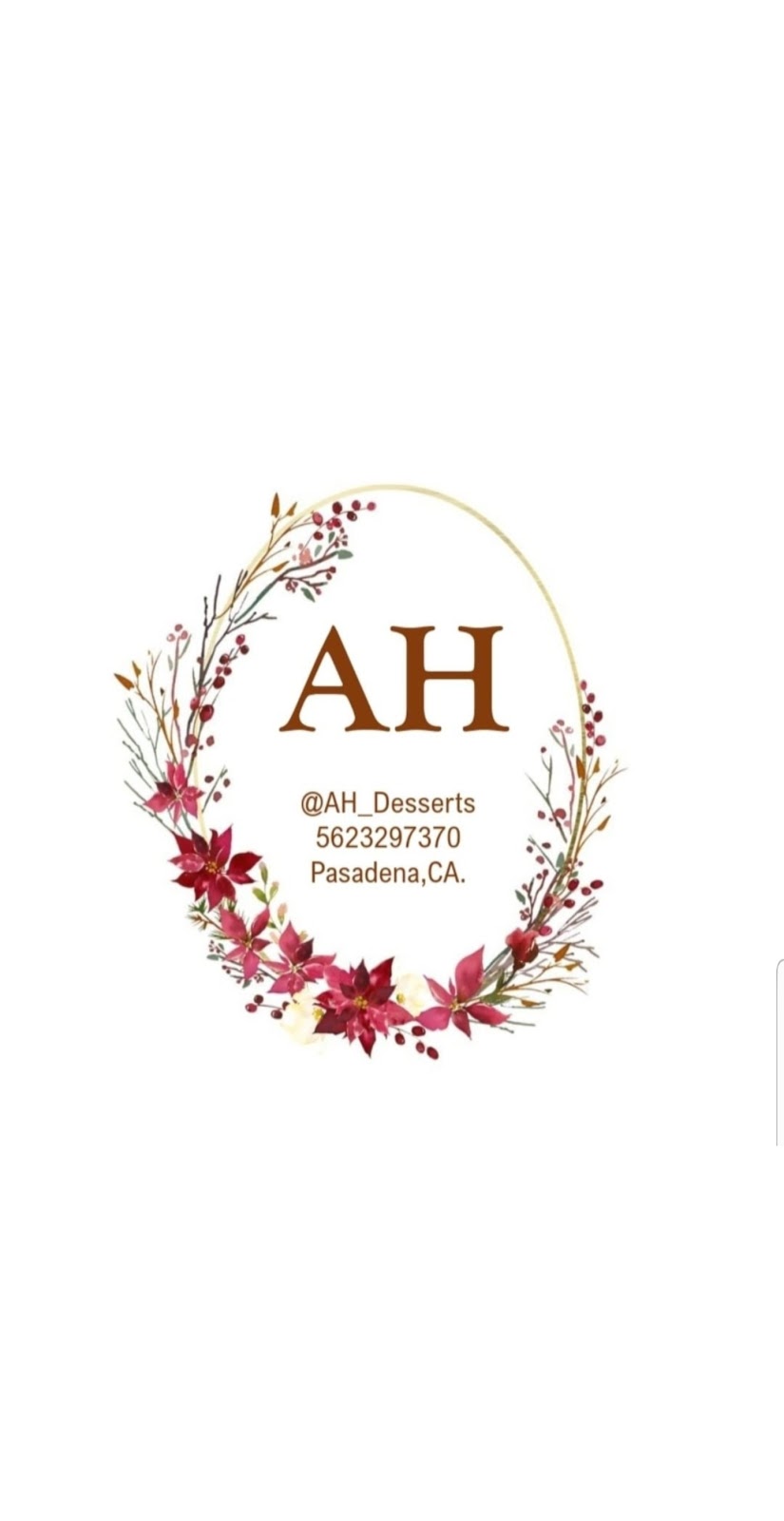 AH Desserts | 1650 Navarro Ave, Pasadena, CA 91103 | Phone: (562) 329-7370