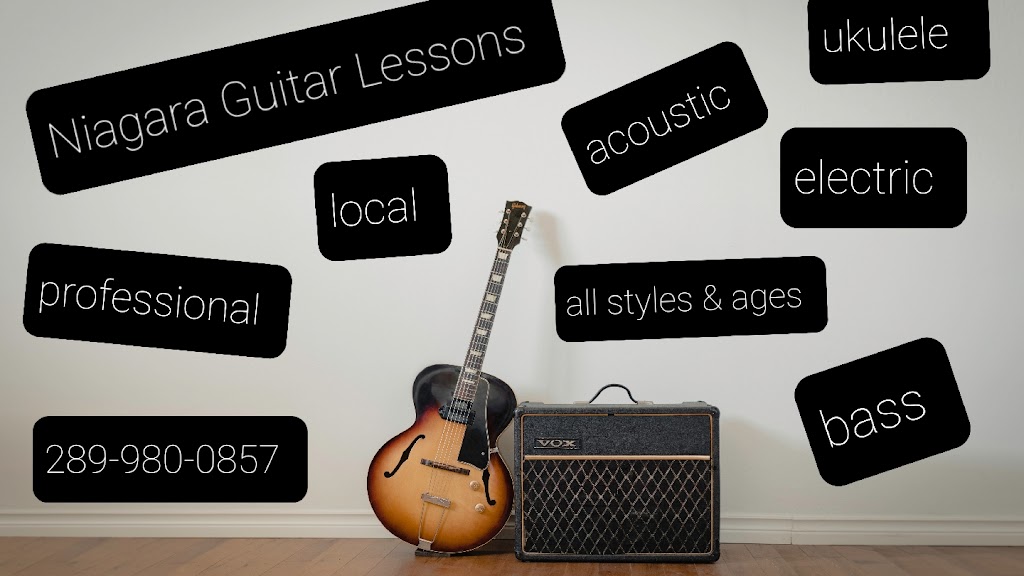 Niagara Guitar Lessons | 4699 Koabel Rd, Stevensville, ON L0S 1S0, Canada | Phone: (289) 980-0857