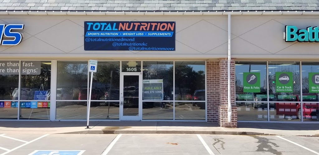 Total Nutrition Edmond | 1605 S Broadway, Edmond, OK 73013, USA | Phone: (405) 735-1310