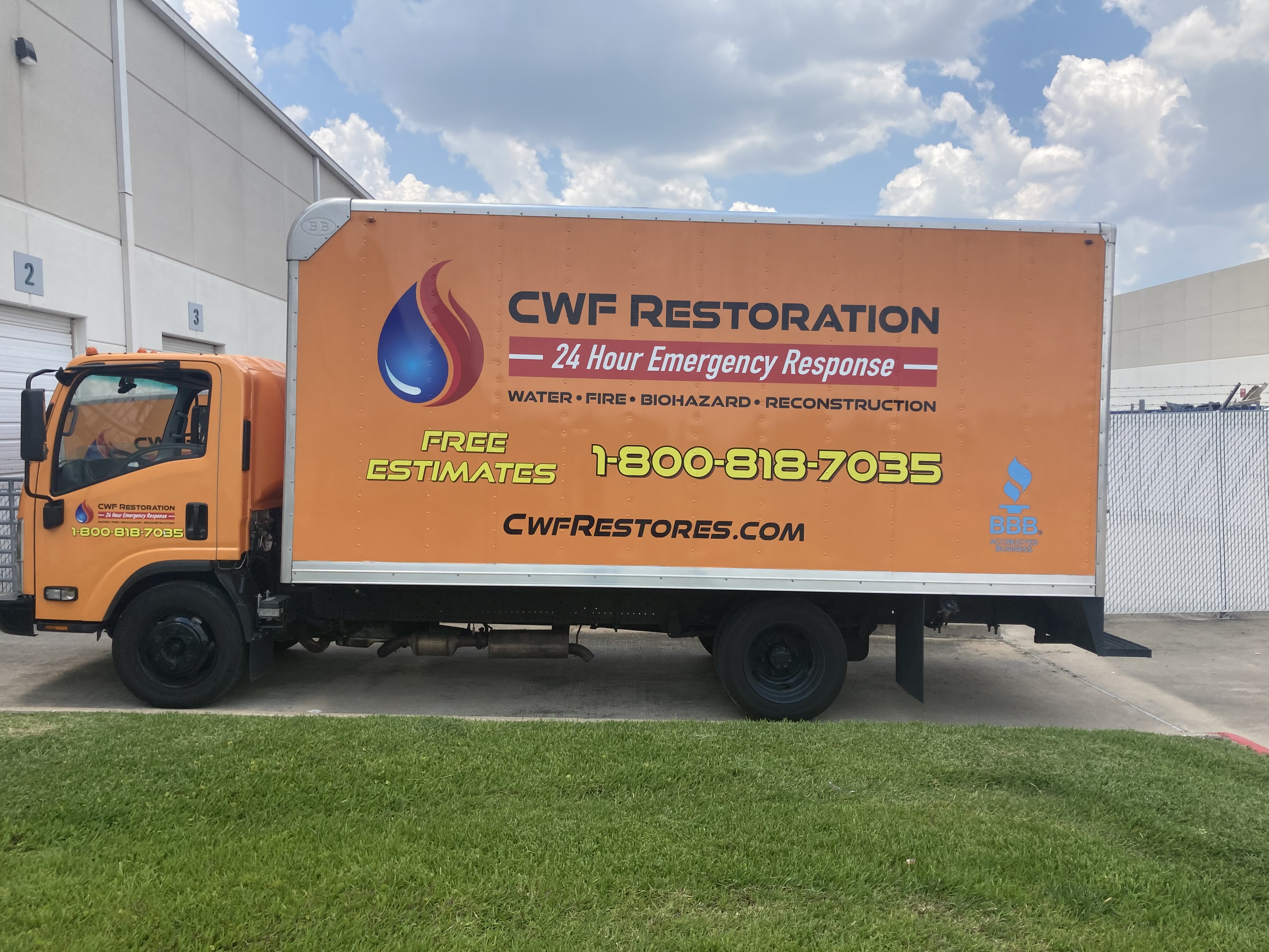 CWF Restoration | 10646 W Little York Rd # 320, Houston, TX 77041, United States | Phone: (800) 818-7035