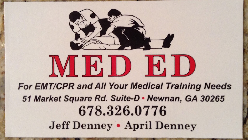 Med Ed - EMS Training | 51 Market Square Rd, Newnan, GA 30265, USA | Phone: (678) 326-0776