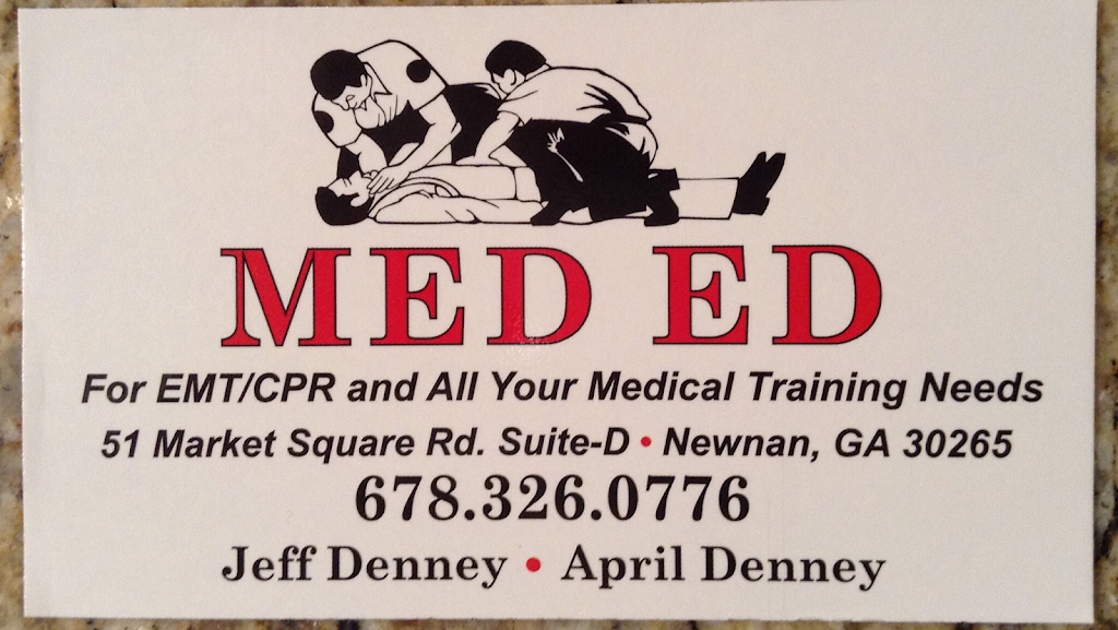 Med Ed - EMS Training | 51 Market Square Rd, Newnan, GA 30265 | Phone: (678) 326-0776