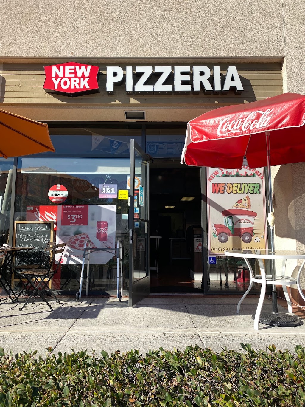 NEW YORK PIZZERIA | 27001 Moulton Pkwy #105, Aliso Viejo, CA 92656, USA | Phone: (949) 831-0110