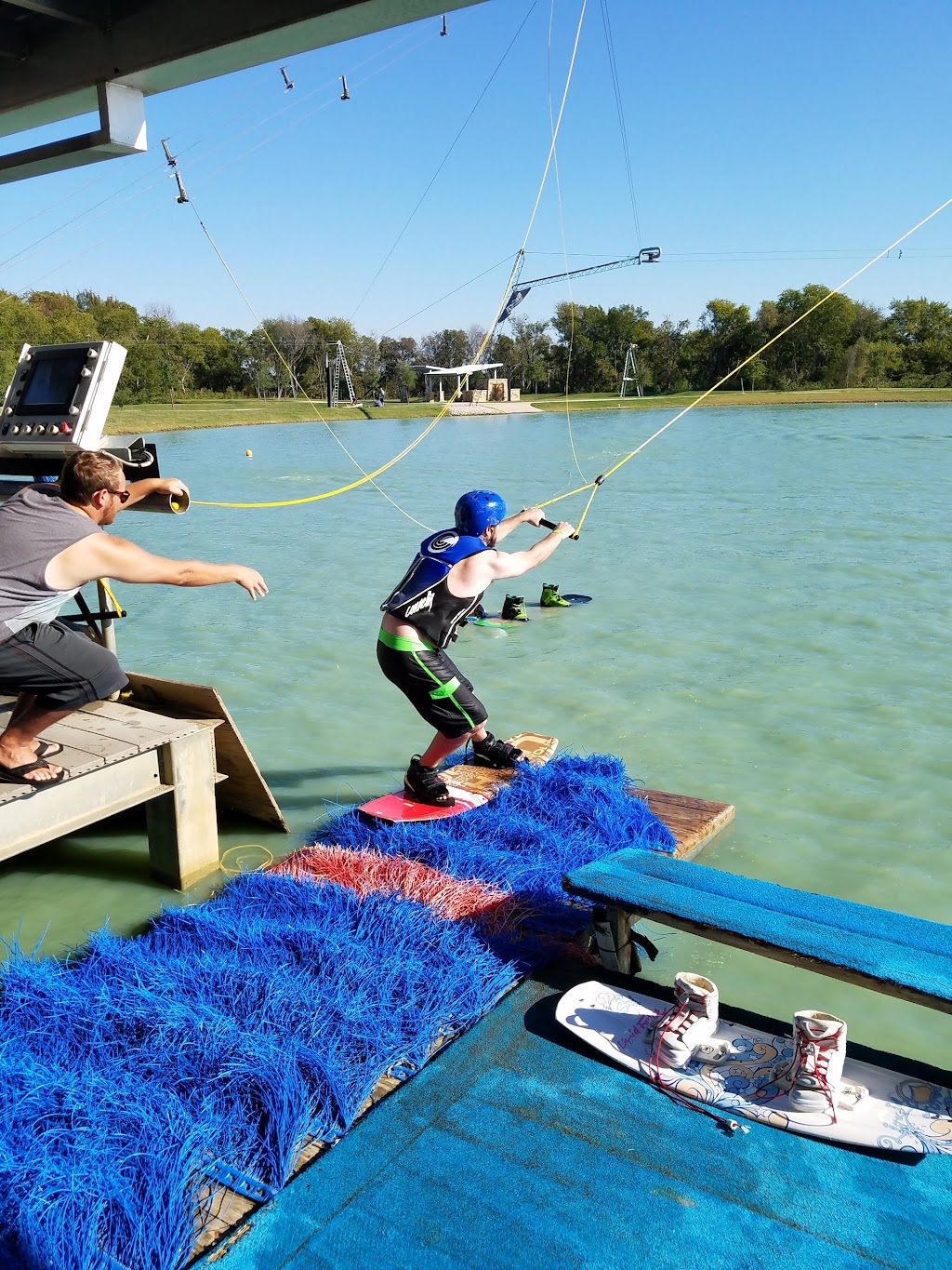 Hydrous Wake Park | 280 E Eldorado Pkwy, Little Elm, TX 75068, USA | Phone: (214) 310-1105