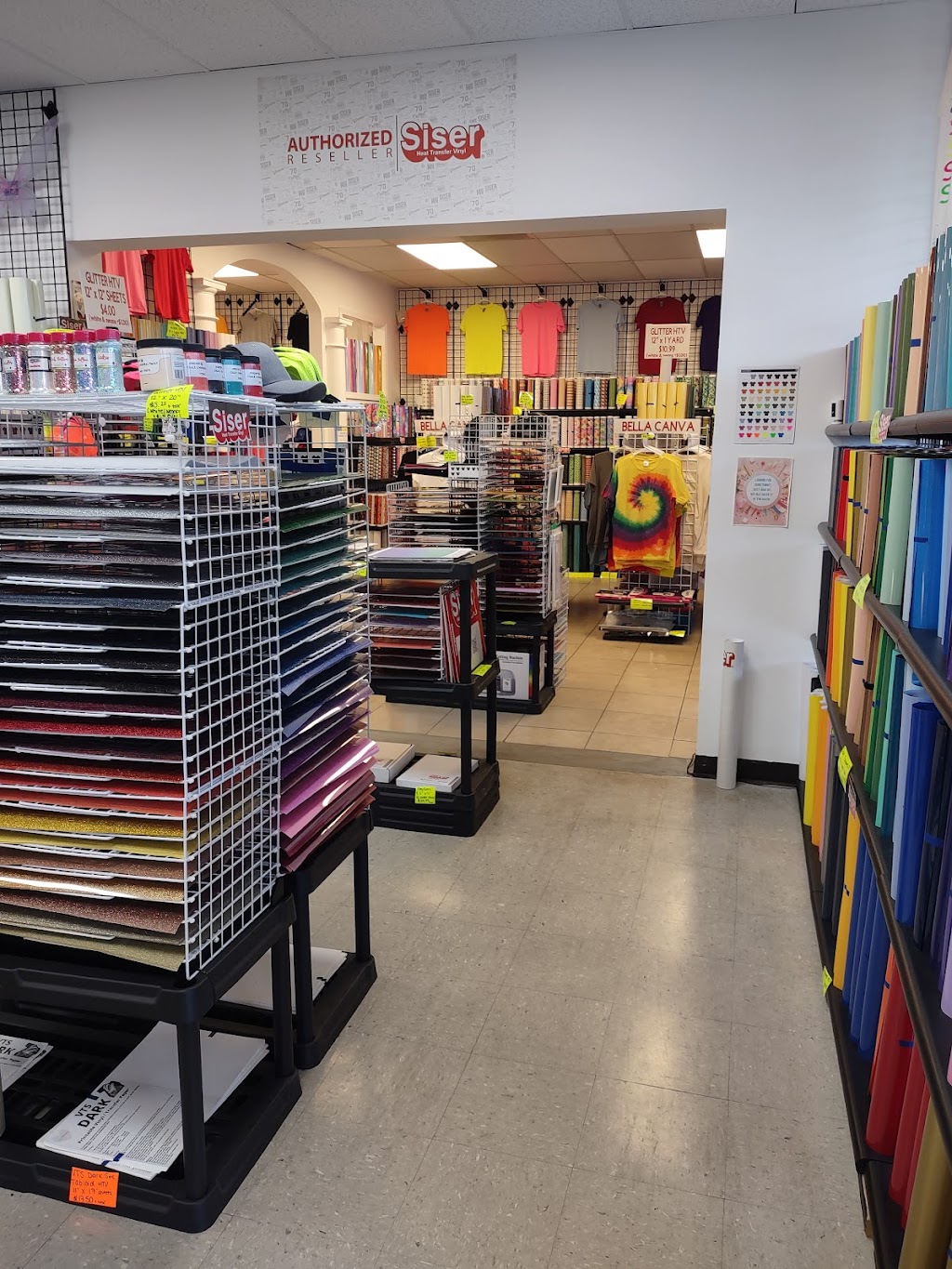 Vinyl and Tulle Supply | 1712-1 Citrus Blvd, Leesburg, FL 34748, USA | Phone: (352) 366-8840