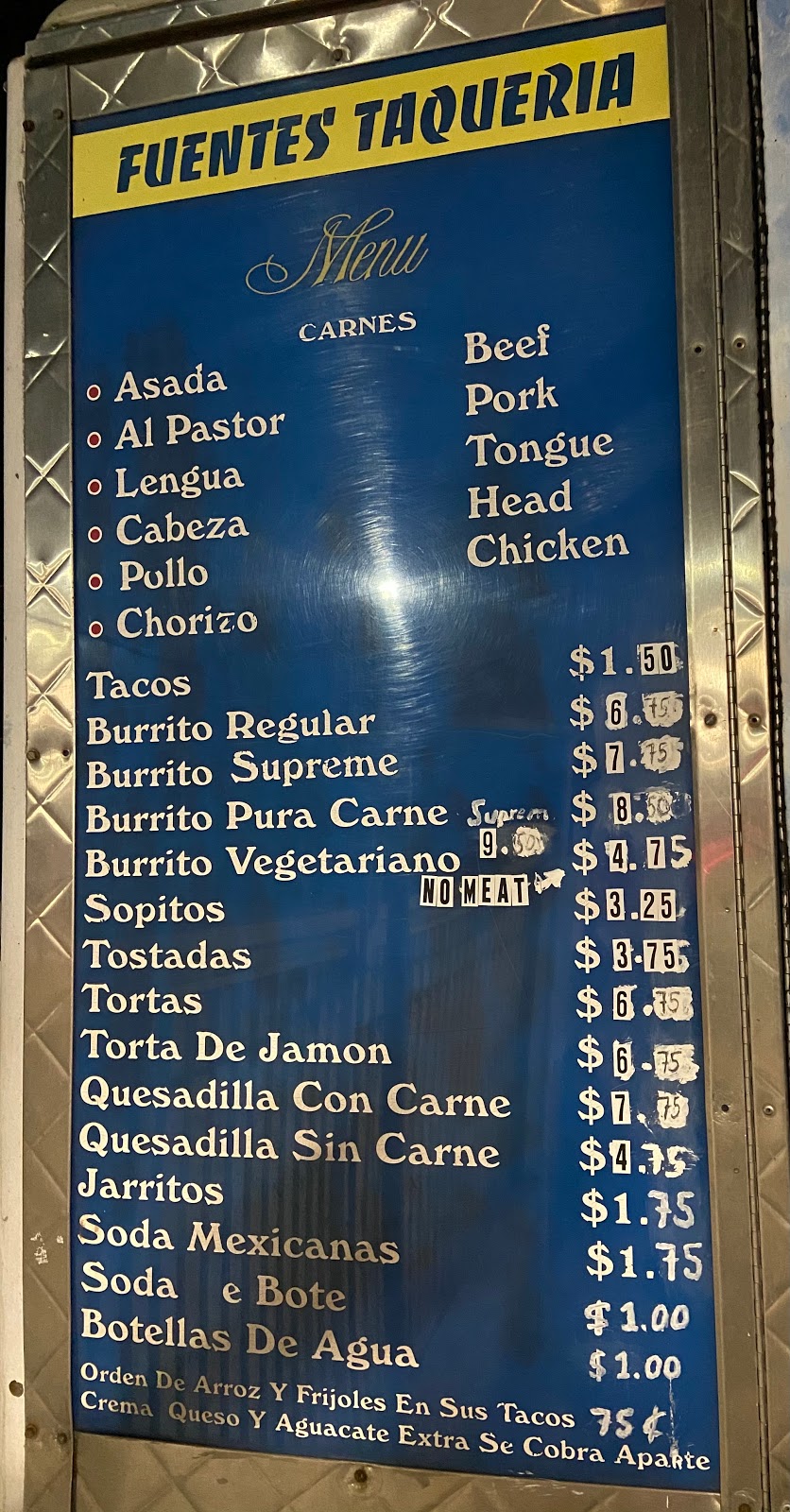 Fuentes Taqueria | Modesto, CA 95351, USA | Phone: (209) 996-2377