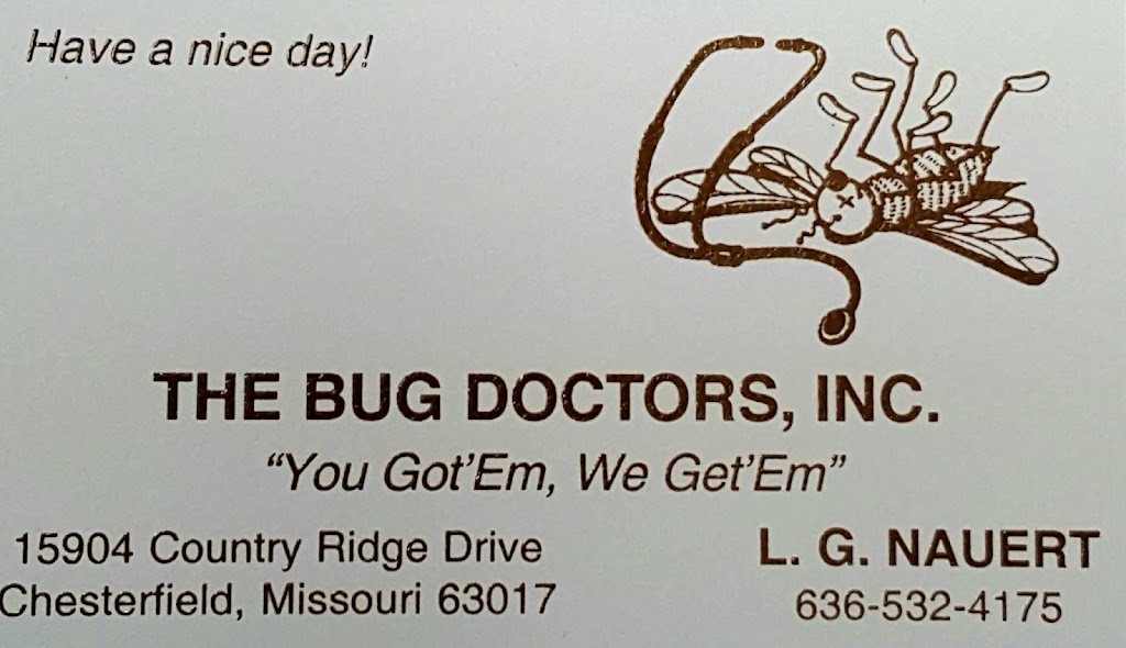 The Bug Doctors Inc | 15904 Country Ridge Dr, Chesterfield, MO 63017 | Phone: (636) 532-4175