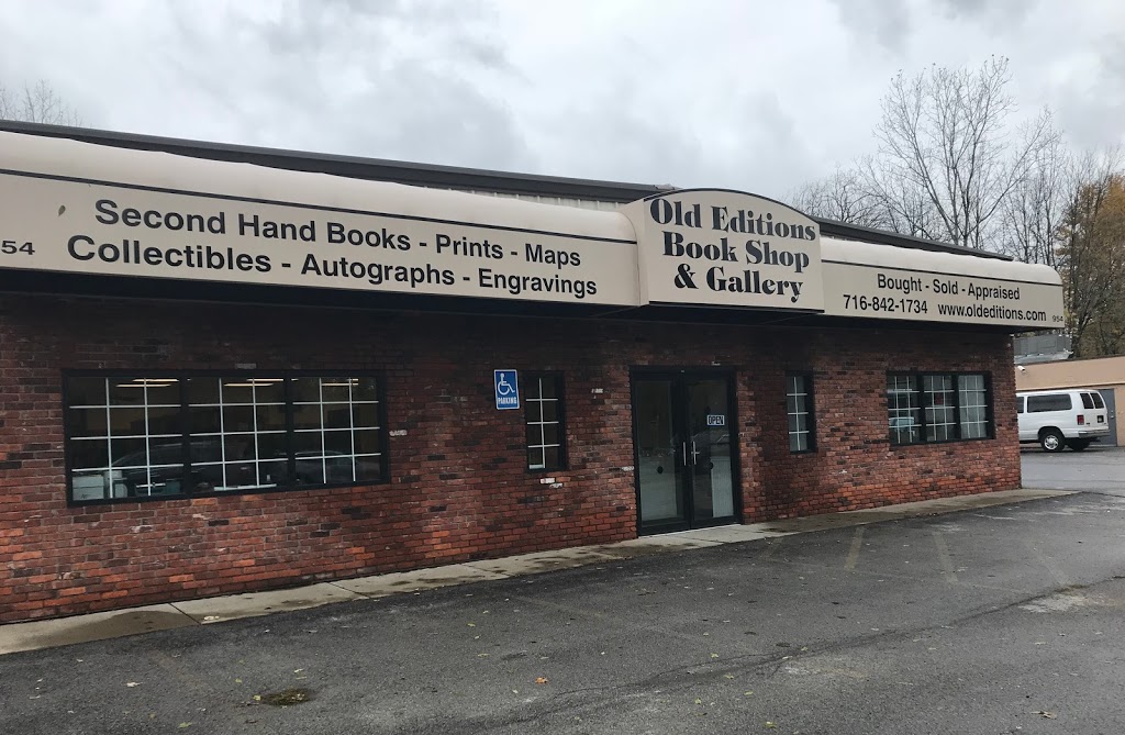 Old Editions Book Shop & Gallery | 954 Oliver St, North Tonawanda, NY 14120, USA | Phone: (716) 842-1734