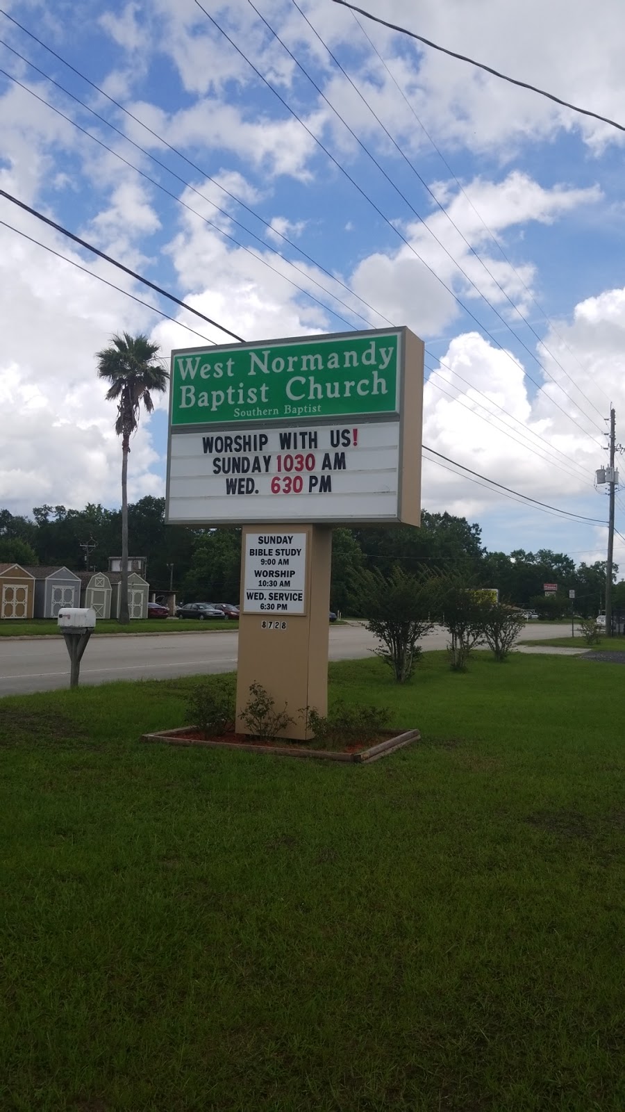 West Normandy Baptist Church | 8728 Normandy Blvd, Jacksonville, FL 32221, USA | Phone: (904) 434-4797