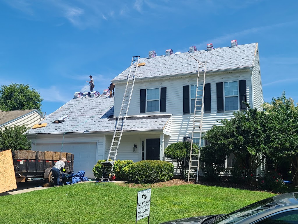 Full Spectrum Roofing & Remodeling LLC | 123 Markham Dr, Mooresville, NC 28115, USA | Phone: (704) 402-5337