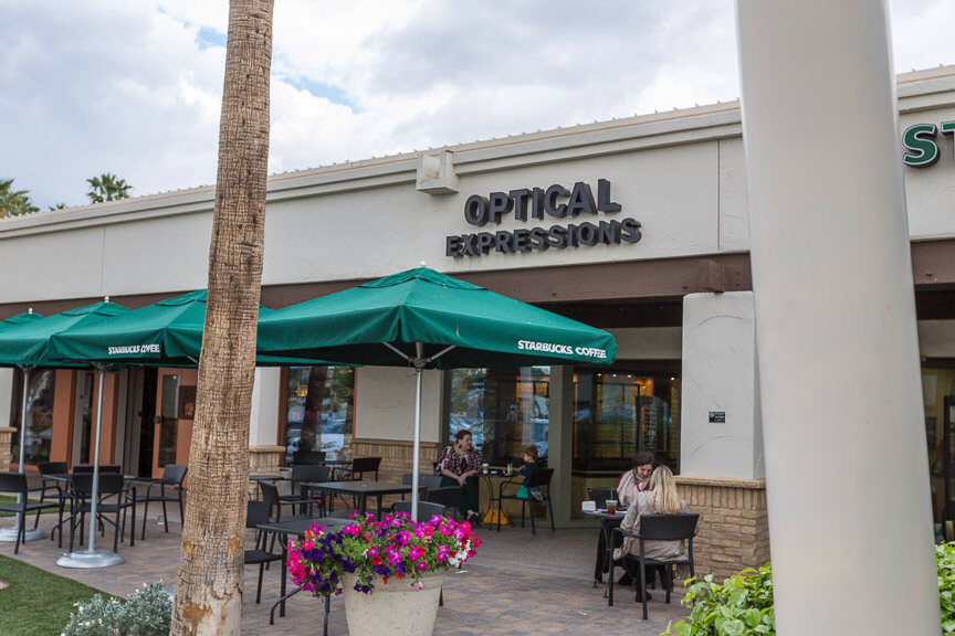 Optical Expressions - Hilton Village | 6137 N Scottsdale Rd #113, Scottsdale, AZ 85250, USA | Phone: (480) 998-1606