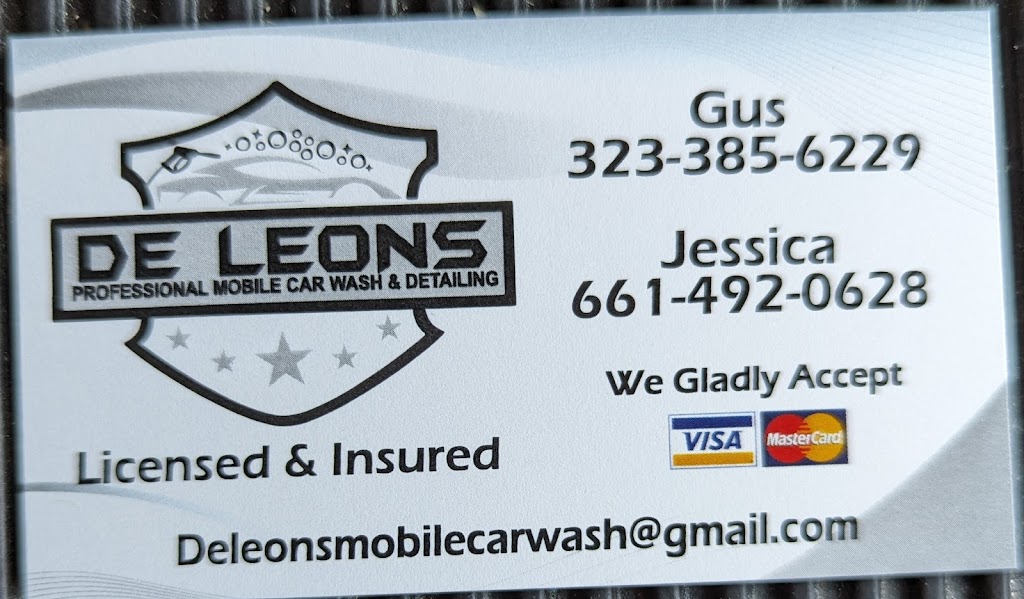 De Leons mobile carwash & detailing | 38362 Rosemarie St, Palmdale, CA 93550, USA | Phone: (661) 492-0628