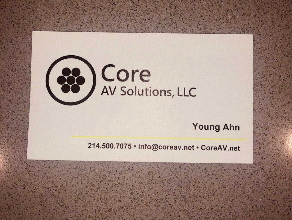 Core AV Solutions | 500 N Central Expy Suite 500, Plano, TX 75074, USA | Phone: (214) 500-7075