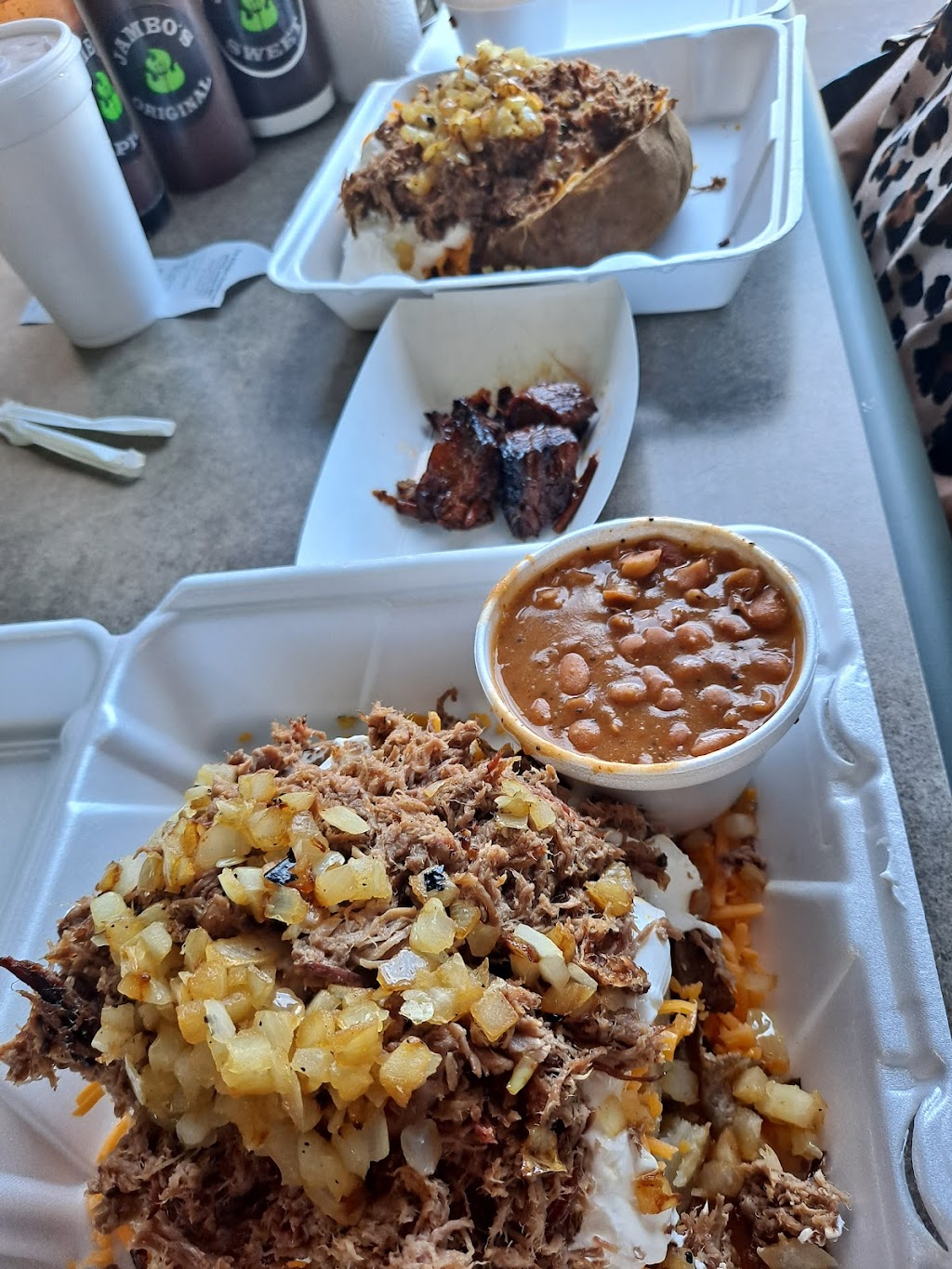 Jambos BBQ Shack | 1110 S Bowen Rd Suite A, Arlington, TX 76013, USA | Phone: (469) 688-5337