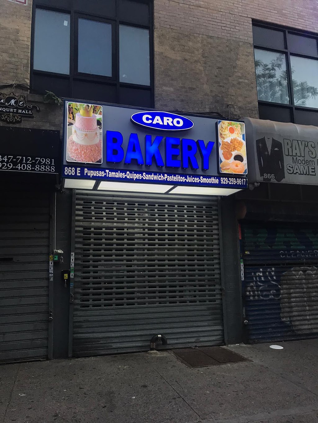 Caro Bakery & coffe shop | 868 E 180th St, Bronx, NY 10460, USA | Phone: (718) 679-1567