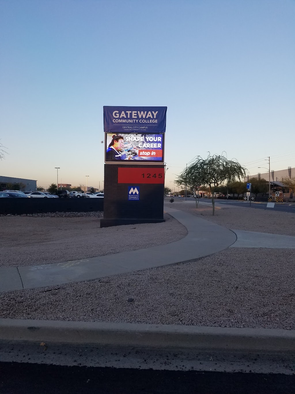 GateWay Community College-Central City | 1245 E Buckeye Rd #4101, Phoenix, AZ 85034, USA | Phone: (602) 238-4350