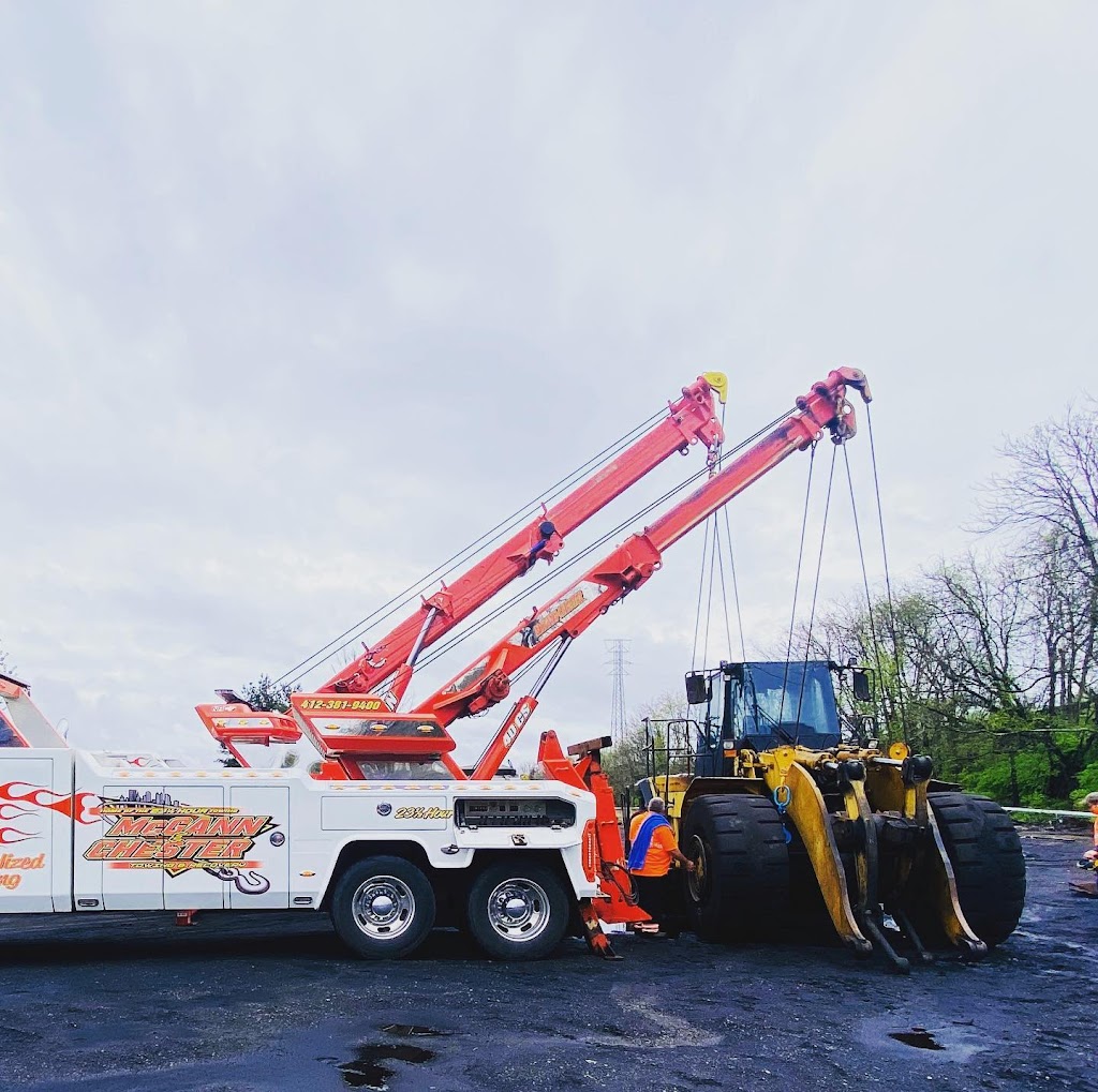 McGann & Chester Towing and Heavy Duty | 390 Glade Mill Rd, Valencia, PA 16059, USA | Phone: (412) 381-9400