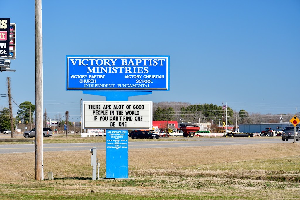 Victory Baptist Church (Independent Fundamental) | 684 Old Hertford Hwy, Elizabeth City, NC 27909, USA | Phone: (252) 264-2011