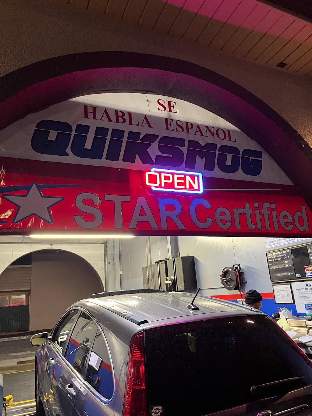 Quik Smog - STAR Station | 1240 W El Camino Real, Sunnyvale, CA 94087, USA | Phone: (408) 773-1878