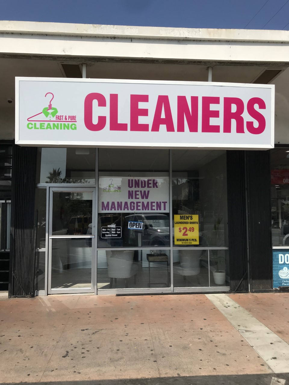 Fast and Pure Cleaners | 2931 Division St, Los Angeles, CA 90065, USA | Phone: (323) 225-0495