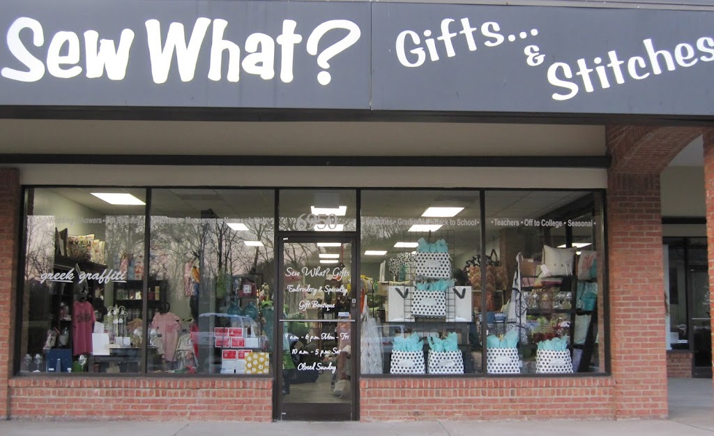 Sew What Gifts & Stitches | 6950 Moores Ln, Brentwood, TN 37027, USA | Phone: (615) 661-5858