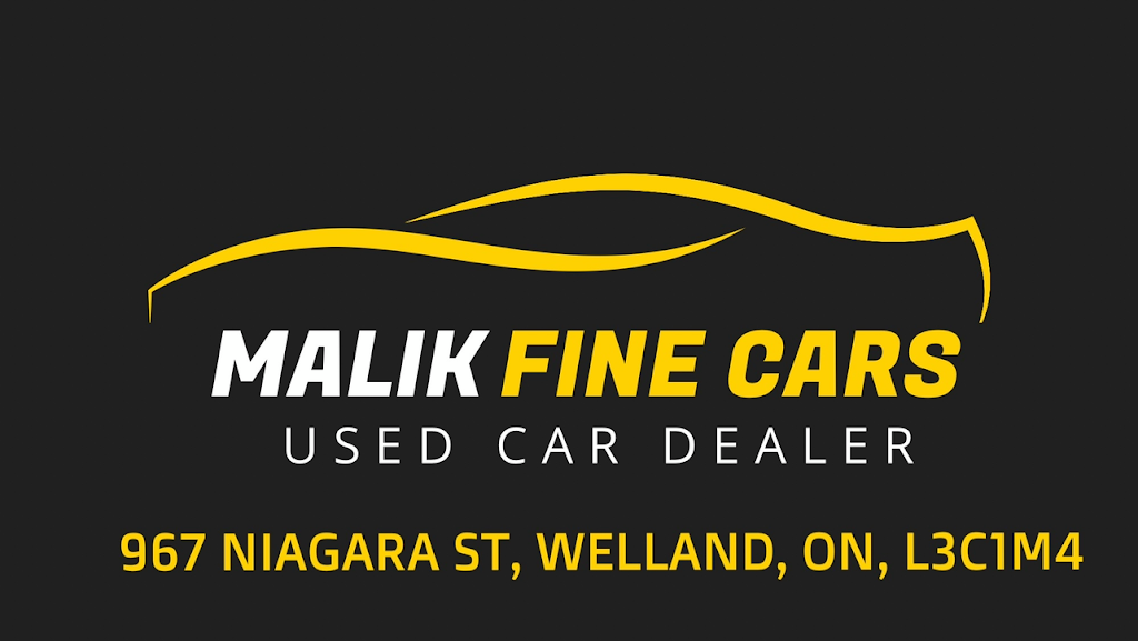 Malik Fine Cars | 967 Niagara St, Welland, ON L3C 1M4, Canada | Phone: (289) 820-6500