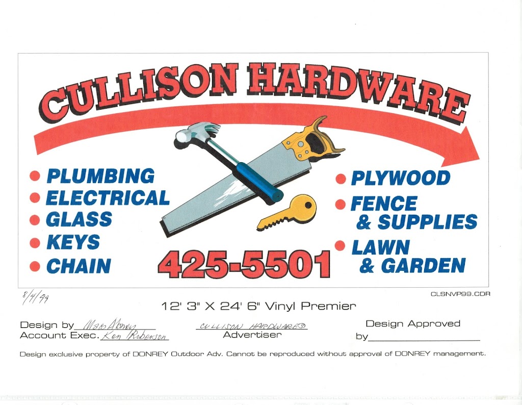 Cullison Hardware & Lumber | 6201 N Peoria Ave, Tulsa, OK 74126, USA | Phone: (918) 425-5501