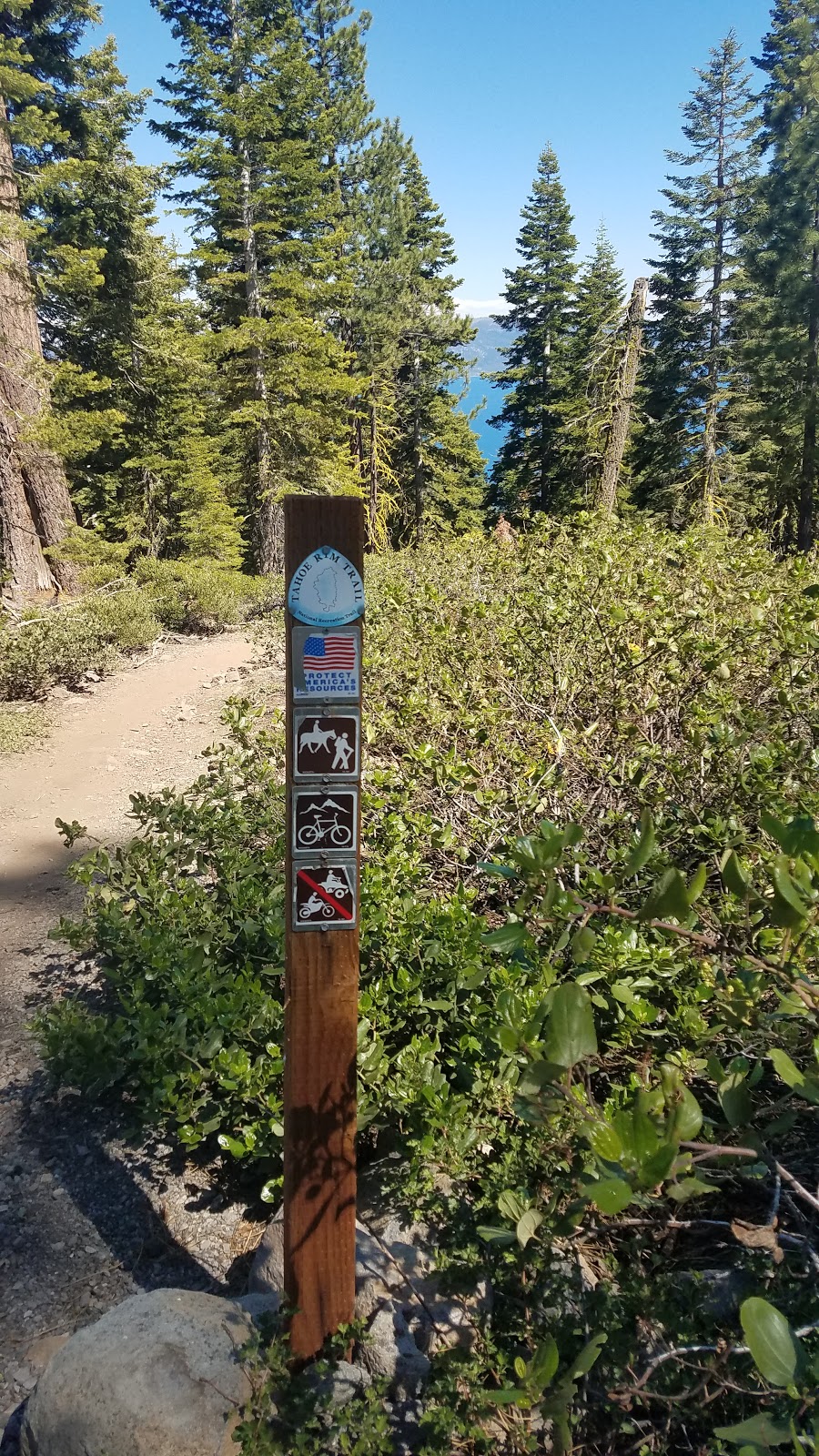 Brockway Summit Tahoe Rim Trail Trailhead | Tahoe Rim Trail, Tahoe Vista, CA 96148, USA | Phone: (775) 298-4485