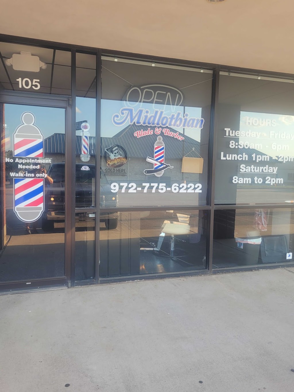 Midlothian Blade and Barber | 1000 E Main St, Midlothian, TX 76065, USA | Phone: (972) 775-6222