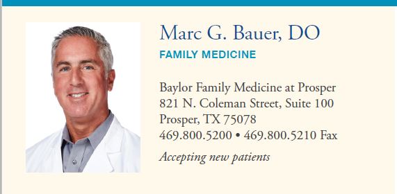 Marc G. Bauer | 111 S Preston Rd #10, Prosper, TX 75078, USA | Phone: (469) 800-5200