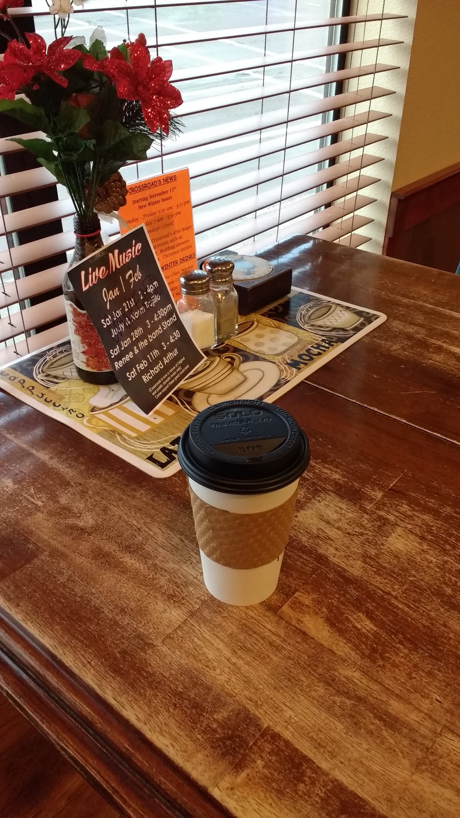 Crossroads Coffee Cafe | 250 Princeton Ave, Gladstone, OR 97027, USA | Phone: (503) 657-2999
