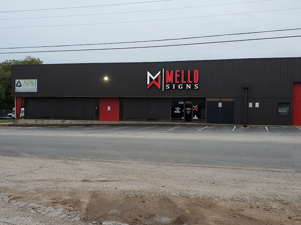 Mello Signs | 990 Haltom Rd, Fort Worth, TX 76117 | Phone: (682) 312-5338