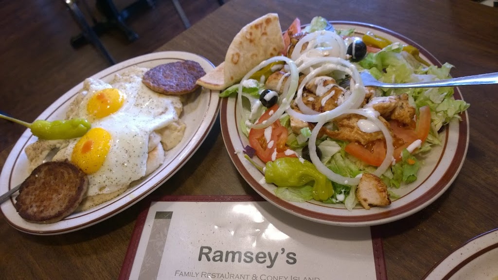 Ramseys Family Restaurant and Coney Island | 2747 W Jefferson Ave, Trenton, MI 48183, USA | Phone: (734) 676-5772