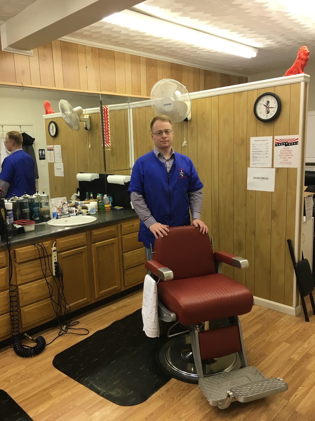 Red Lion Barber Shop | 2460 OH-122 West, Lebanon, OH 45036, USA | Phone: (513) 292-6538