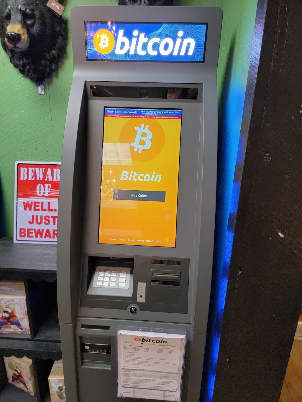 American Crypto Bitcoin ATM | 6406 Emlenton Clintonville Rd, Emlenton, PA 16373, USA | Phone: (240) 406-7145