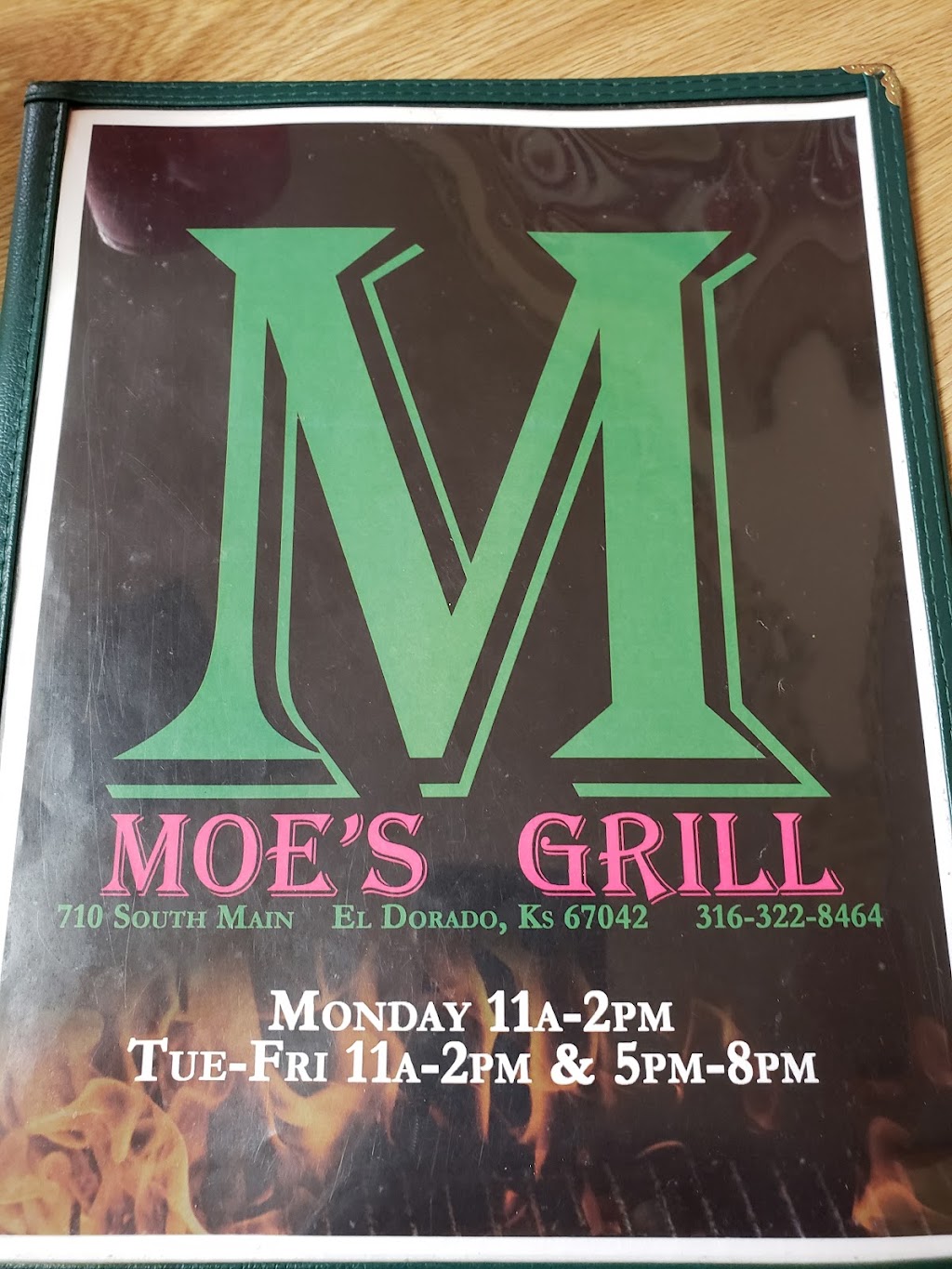 Moes Grill | 710 S Main St, El Dorado, KS 67042, USA | Phone: (316) 322-8464