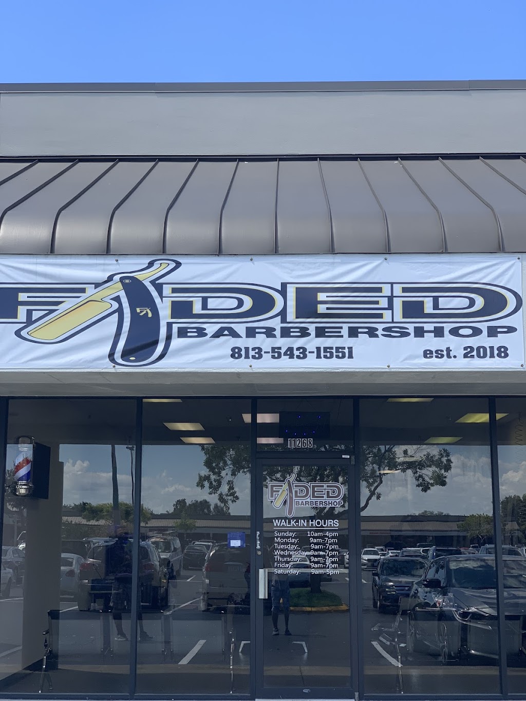 Faded Barbershop | 11268 W Hillsborough Ave, Tampa, FL 33635, USA | Phone: (813) 543-1551