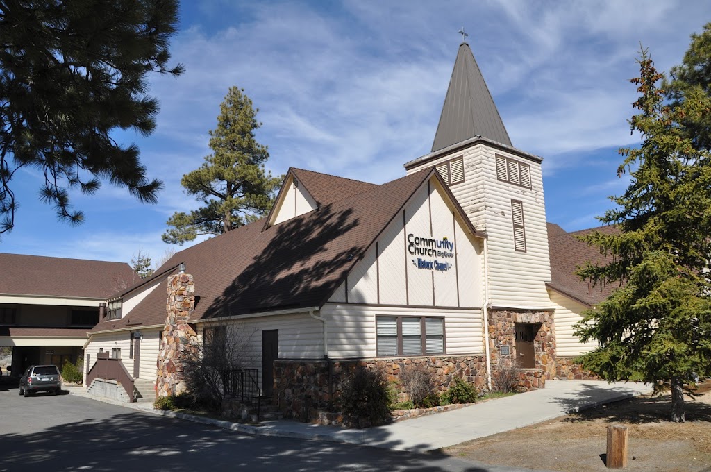 Community Church Big Bear | 40946 Big Bear Blvd, Big Bear Lake, CA 92315, USA | Phone: (909) 866-7523