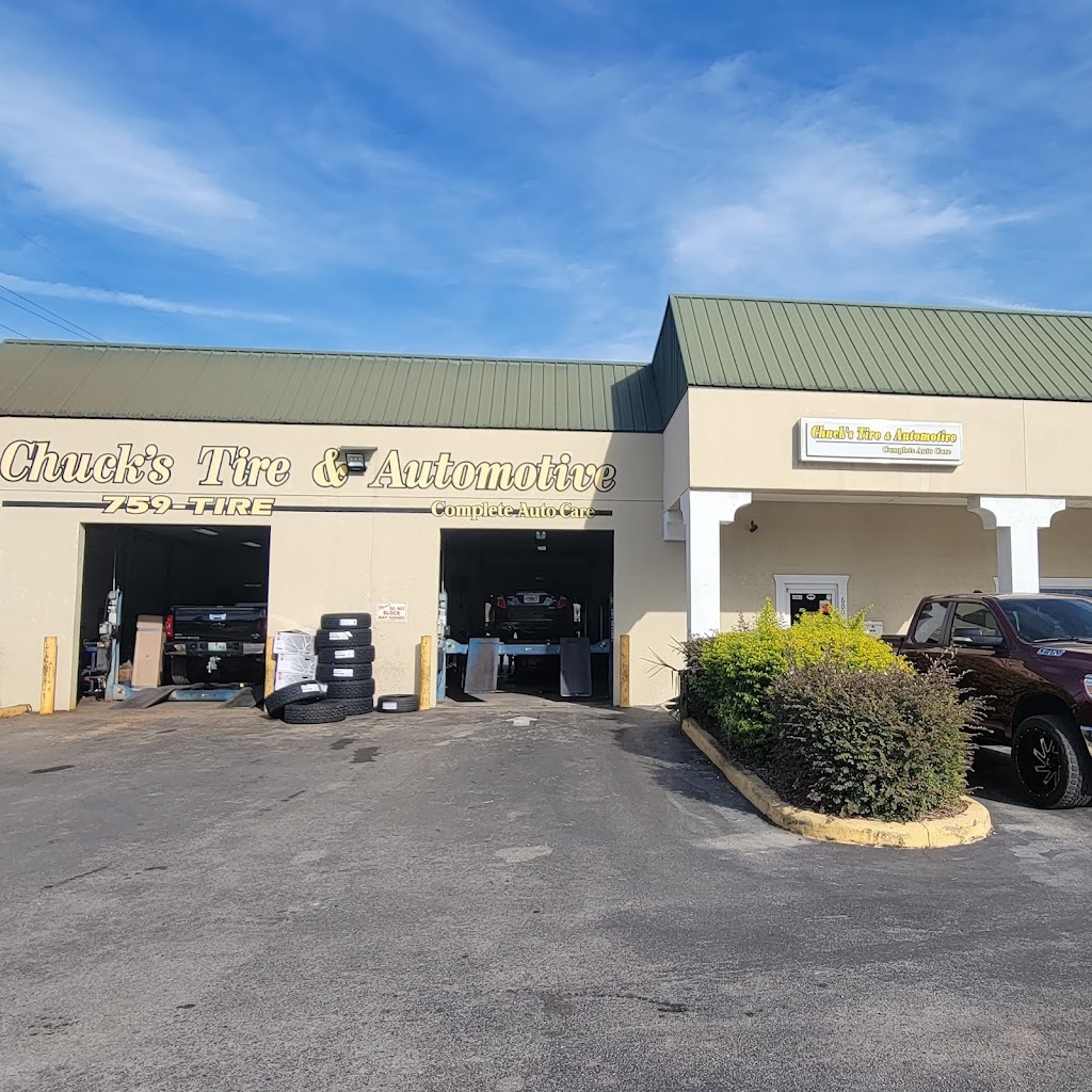 Chucks Tire & Automotive | 600 S Collins St, Plant City, FL 33563, USA | Phone: (813) 759-8473