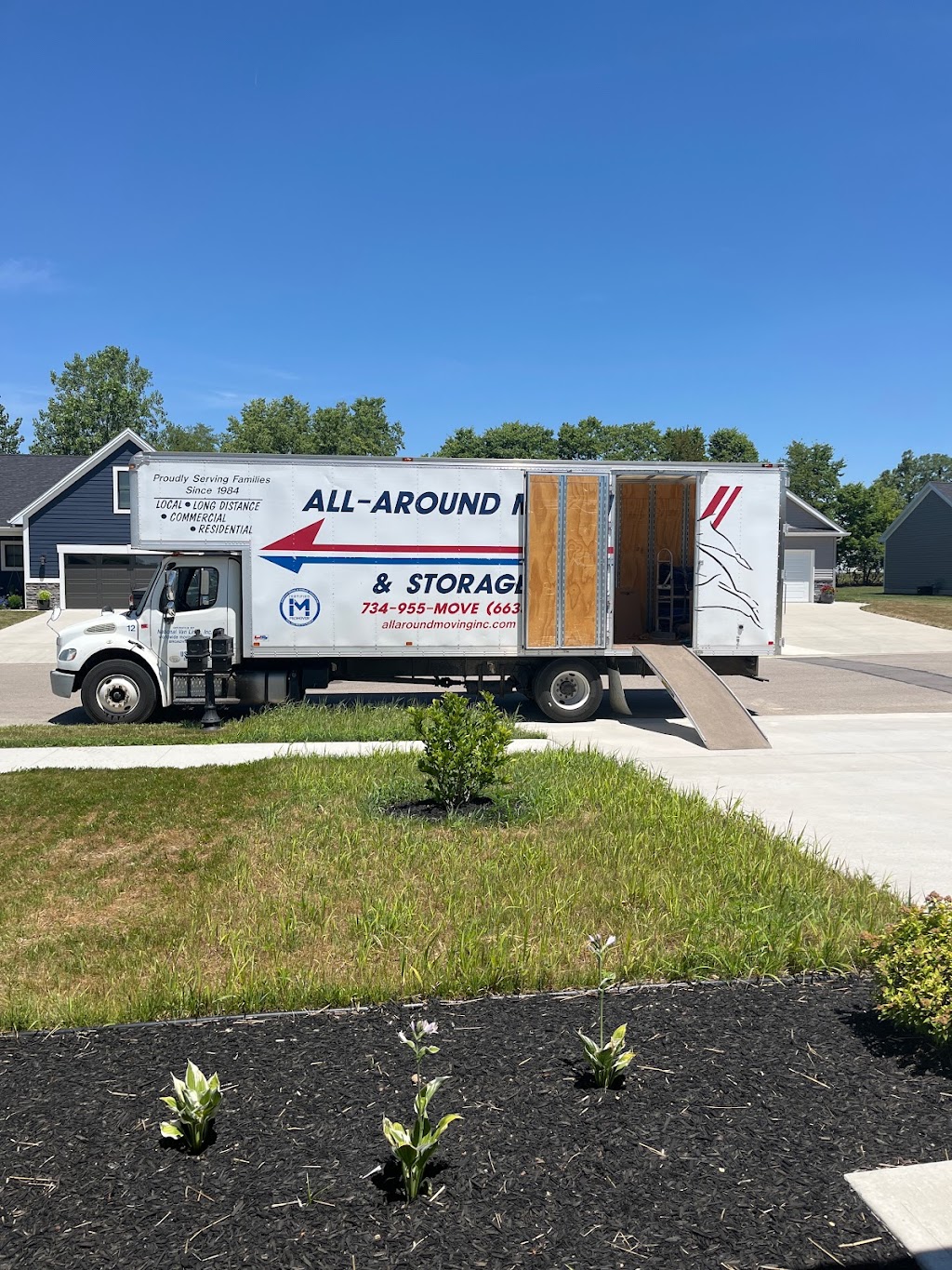 All Around Moving & Storage | 14715 5 M Center Dr, Romulus, MI 48174, USA | Phone: (734) 941-2280