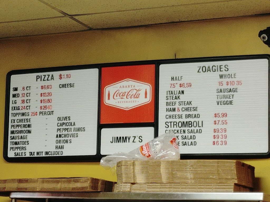 Jimmy Zs Pizza | 12 W Pike St, Houston, PA 15342, USA | Phone: (724) 916-2211