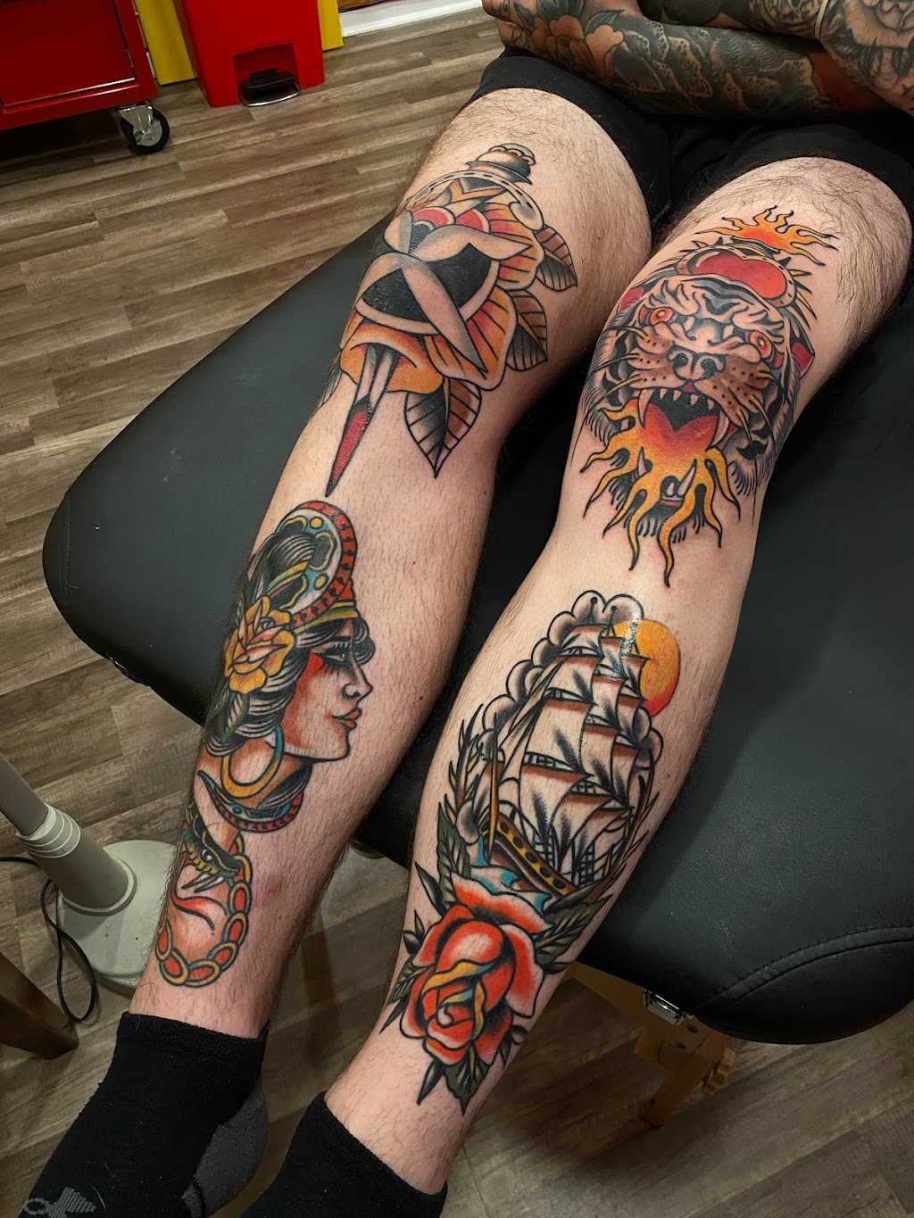 Americana Folk Tattoo | 2808 Liberty Rd Suite 106, Eldersburg, MD 21784, USA | Phone: (443) 328-6934