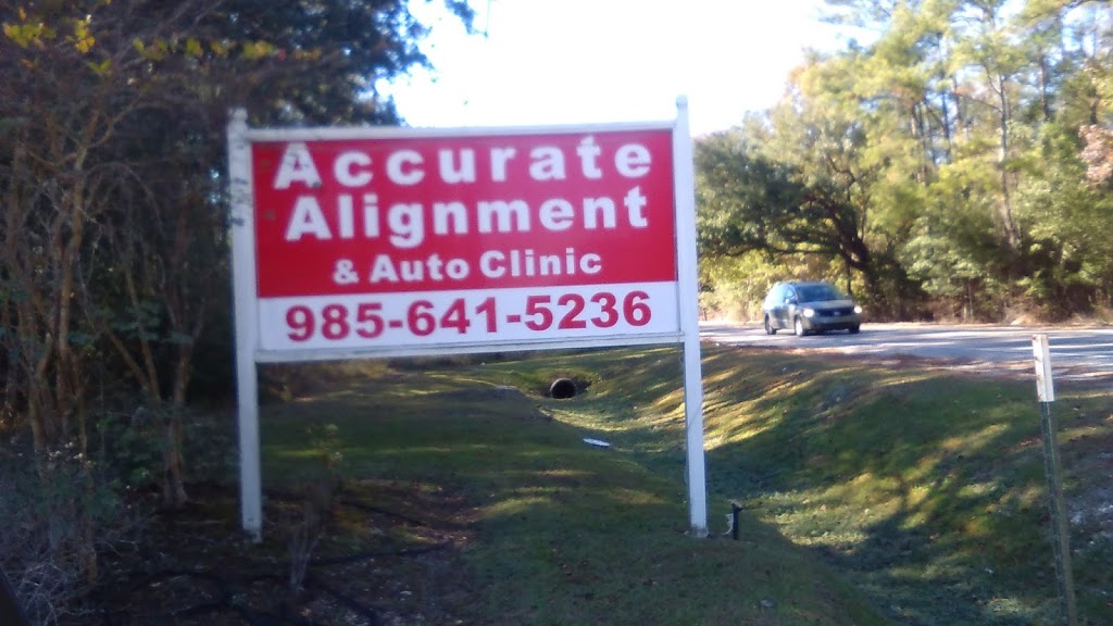 Accurate Alignment & Auto Clinic | 2675 Gause Blvd W, Slidell, LA 70460, USA | Phone: (985) 641-5236