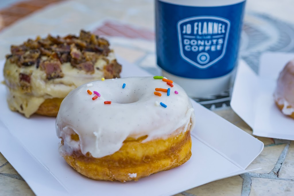 JD Flannel Donuts and Coffee | 31878 Del Obispo St #122, San Juan Capistrano, CA 92675, USA | Phone: (949) 218-4483