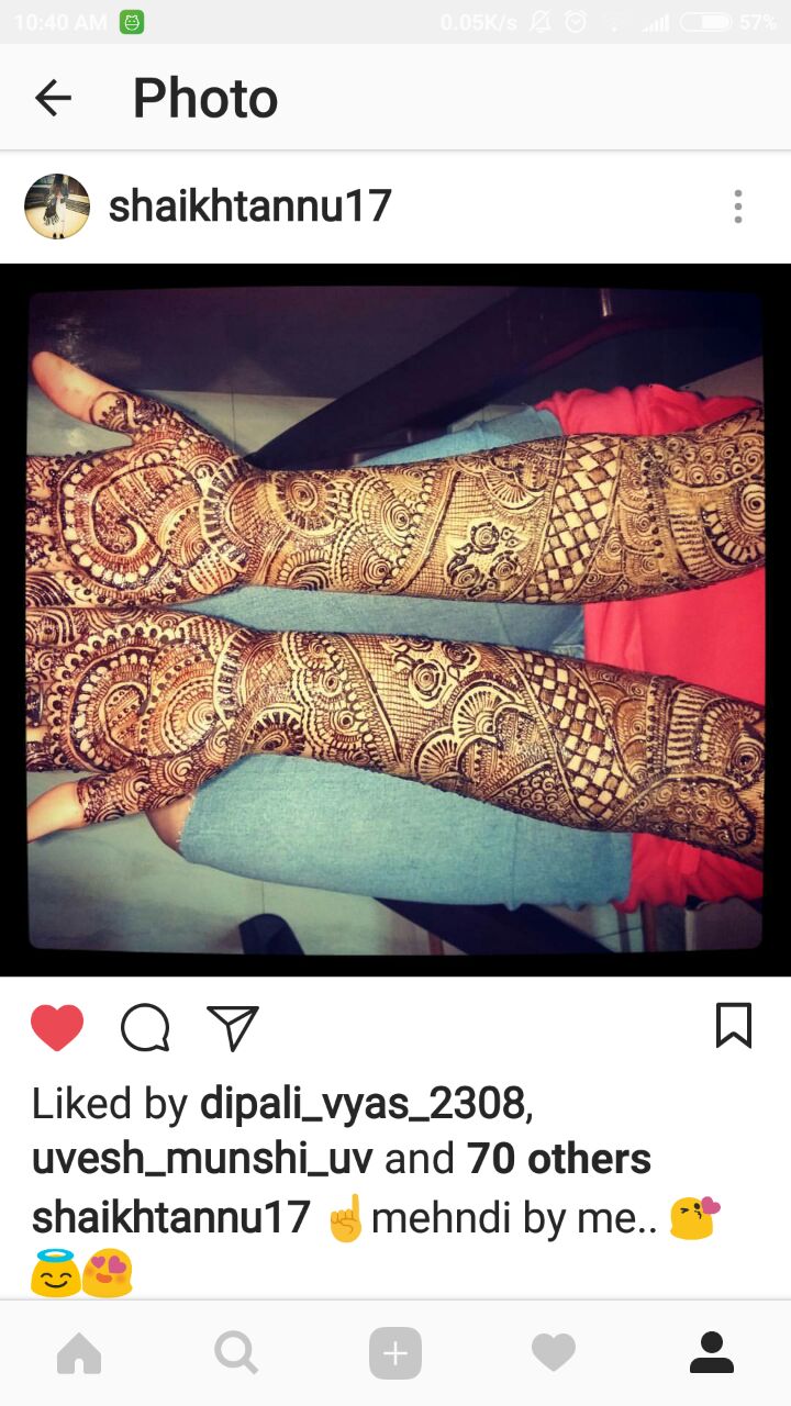 Tannu Mehndi Designer | B/16, Mohammedi Society, Nr. Shah-e-alam Gate, Shah-e-alam, Mohammadi Society, Danilimda, Ahmedabad, Gujarat 380028, India | Phone: 089806 62929