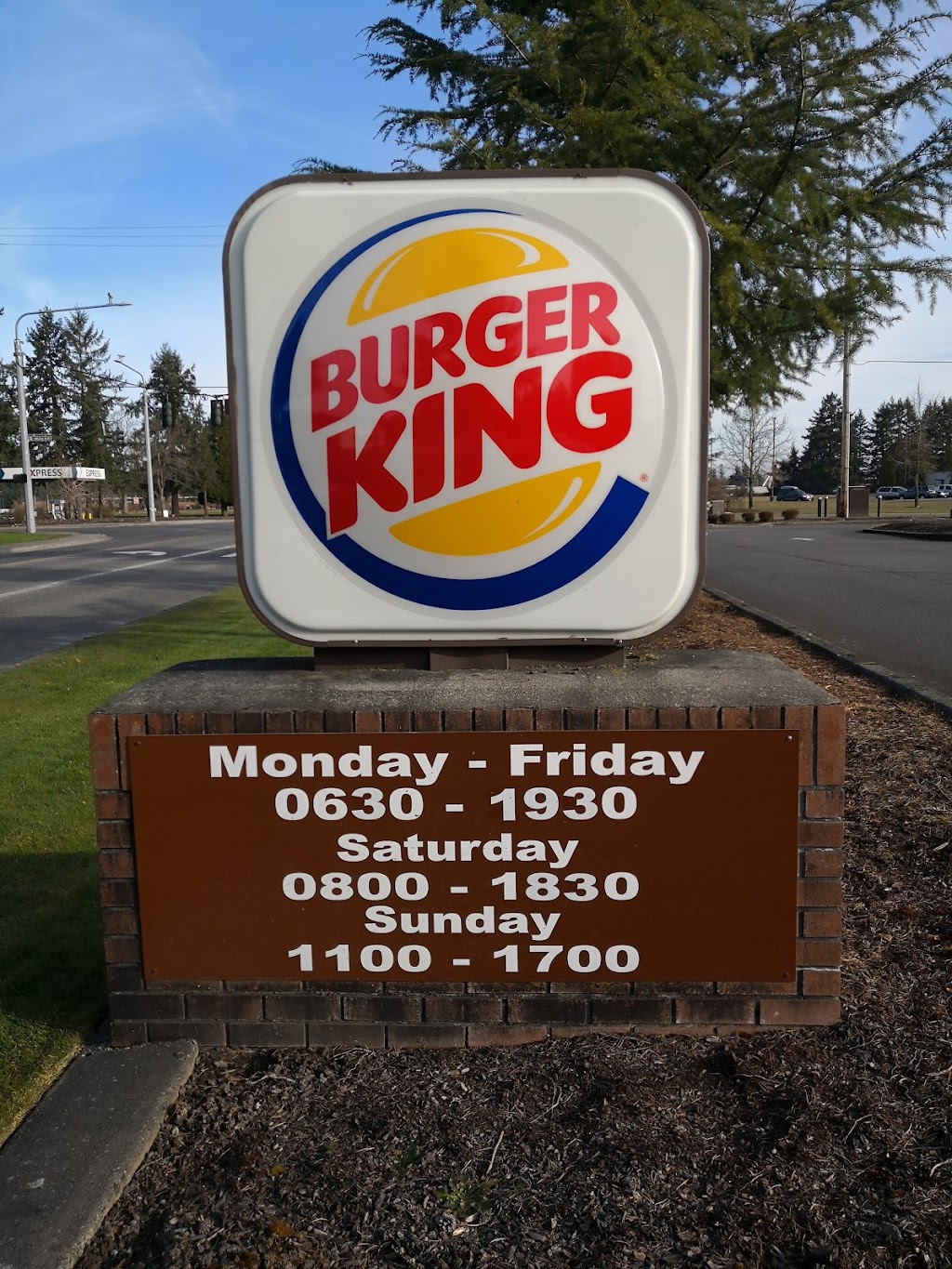 Burger King | McChord AFB, Tacoma, WA 98438, USA | Phone: (253) 582-1188