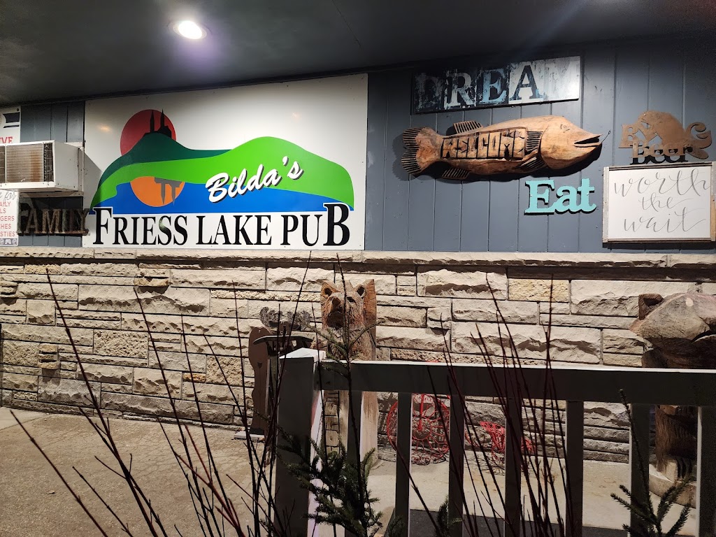 Bildas Friess Lake Pub | 4493 WI-167, Hubertus, WI 53033, USA | Phone: (262) 628-3454